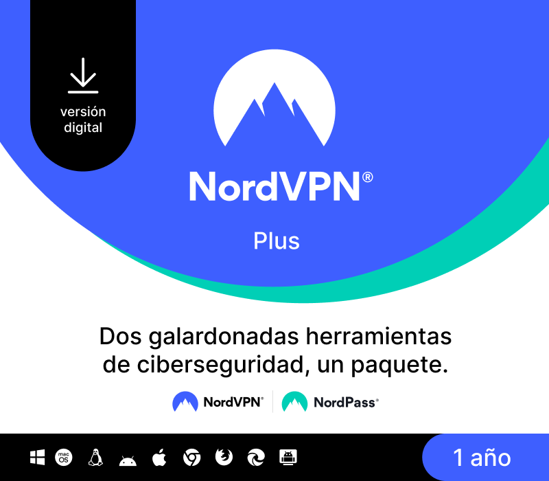 NordVPN Plus ES (1 Year / 10 Devices) cover art