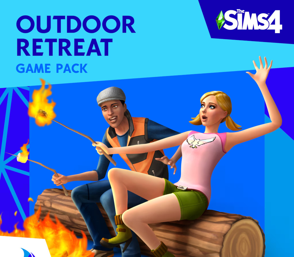 The Sims 4 - Outdoor Retreat DLC cover art