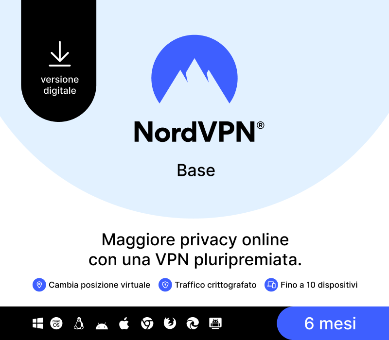 NordVPN Basic IT (6 Months / 10 Devices) cover art