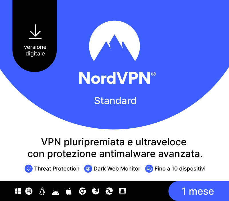 NordVPN Standard IT (1 Month / 10 Devices) cover art