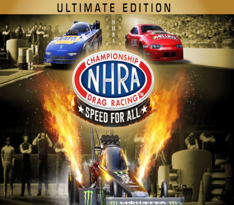 NHRA Championship Drag Racing: Speed For All - Ultimate Edition cover art