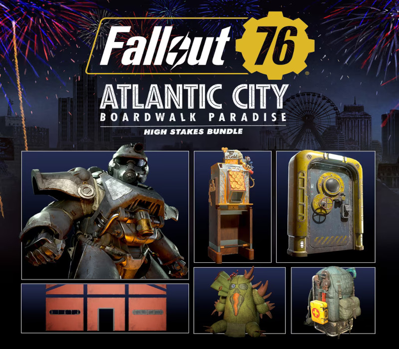 Fallout 76 - Atlantic City High Stakes Bundle DLC cover art