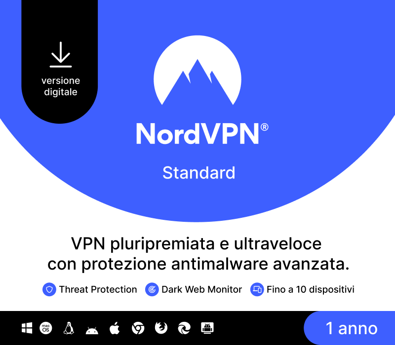 NordVPN Standard IT (1 Year / 10 Devices) cover art