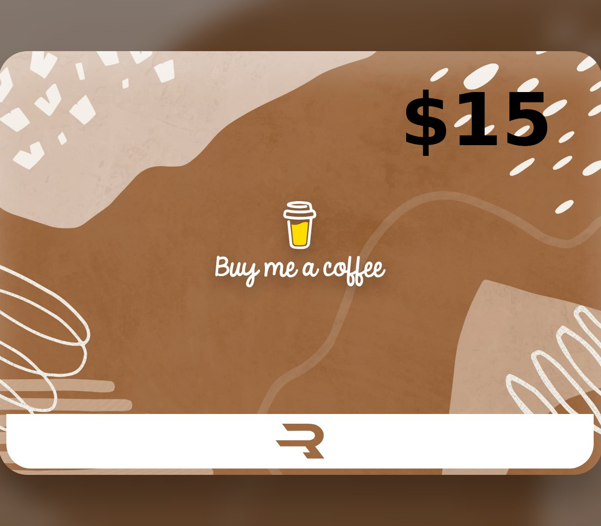 Rewarble Buy Me a Coffee USD 20 Gift Card cover art