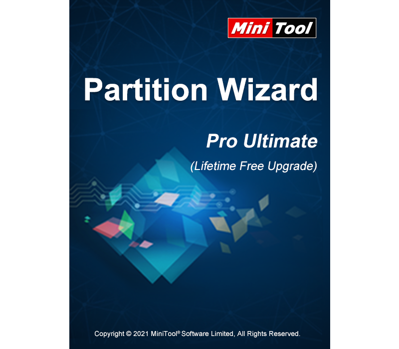 MiniTool Partition Wizard Pro Ultimate License (1 PC) cover art
