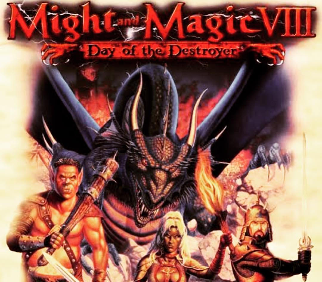 Might and Magic 8: Day of the Destroyer cover art