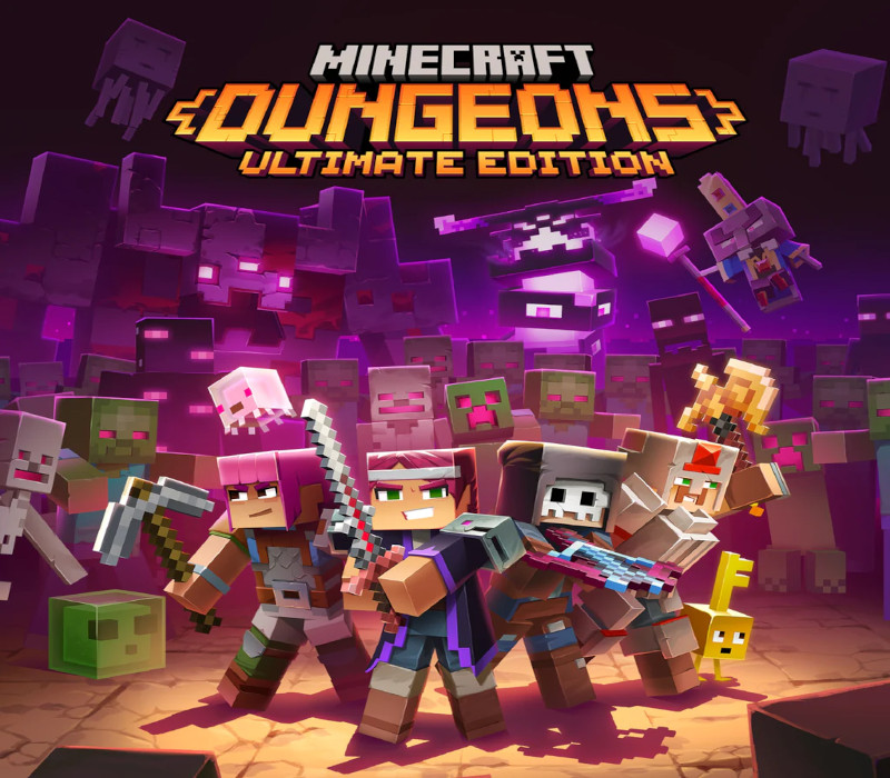 Minecraft Dungeons Ultimate Edition cover art