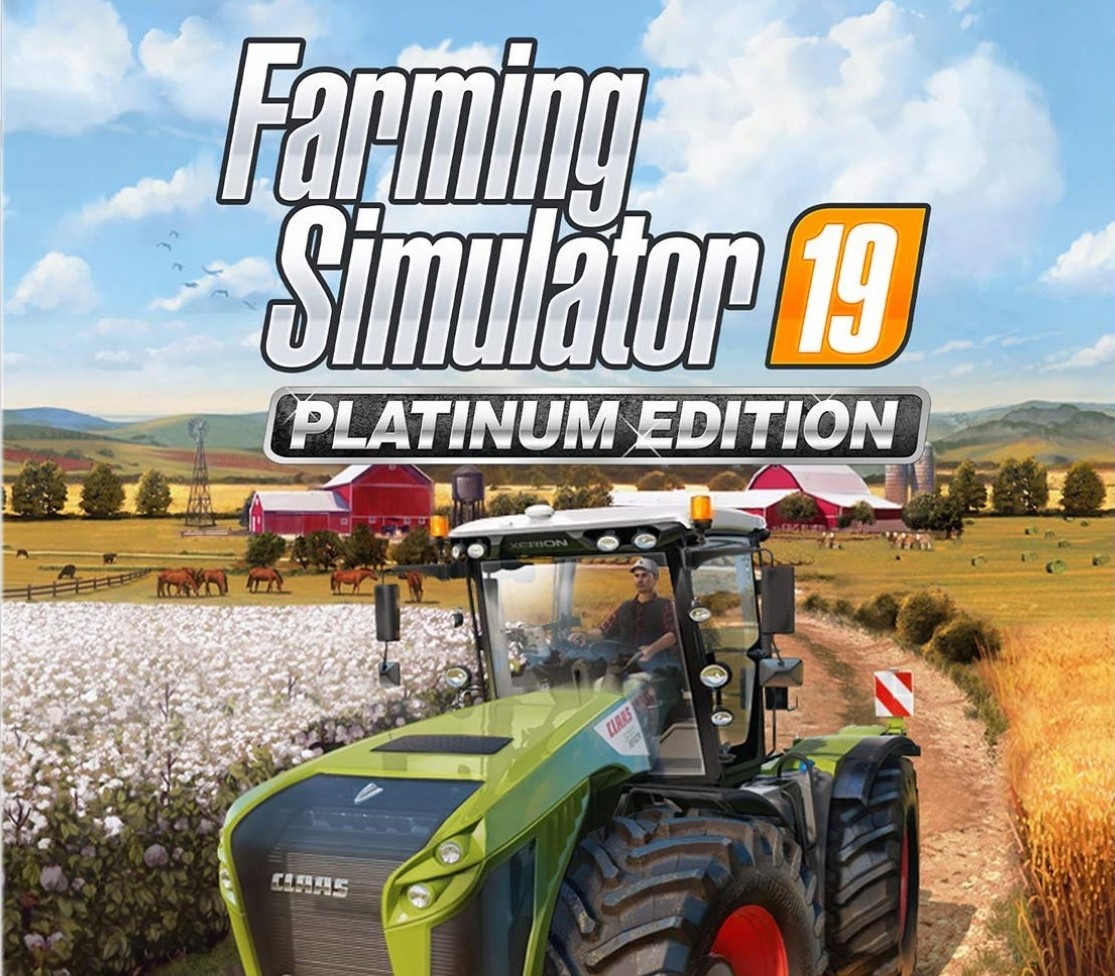 Farming Simulator 19 Platinum Edition cover art