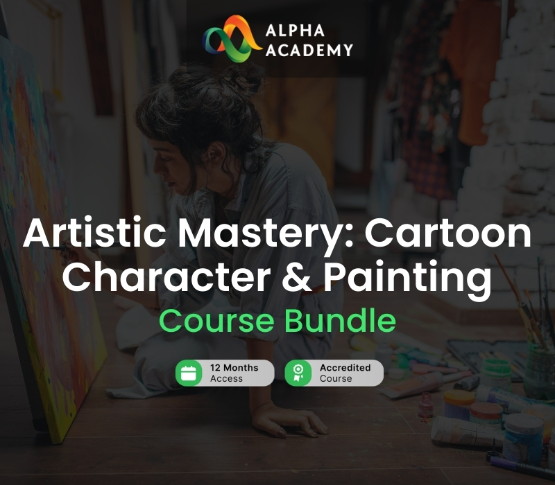Artistic Mastery: Cartoon Character & Painting Bundle Alpha Academy cover art