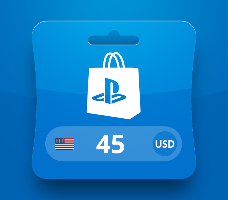 PlayStation Network Card USD 45 Gift Card cover art