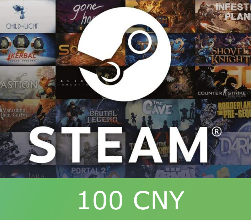Steam Gift Card 100 CNY cover art