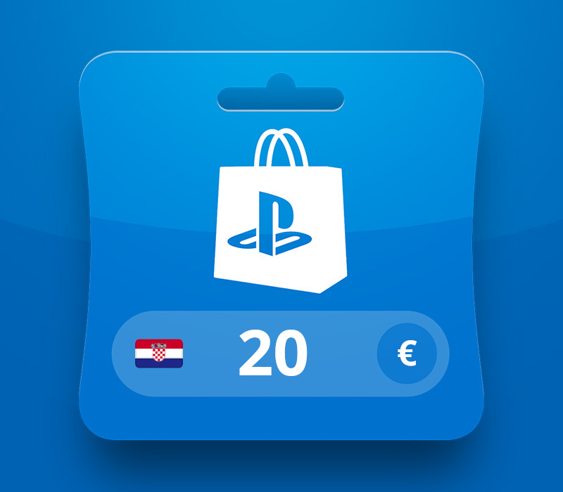 PlayStation Network EUR 20 Gift Card HR cover art