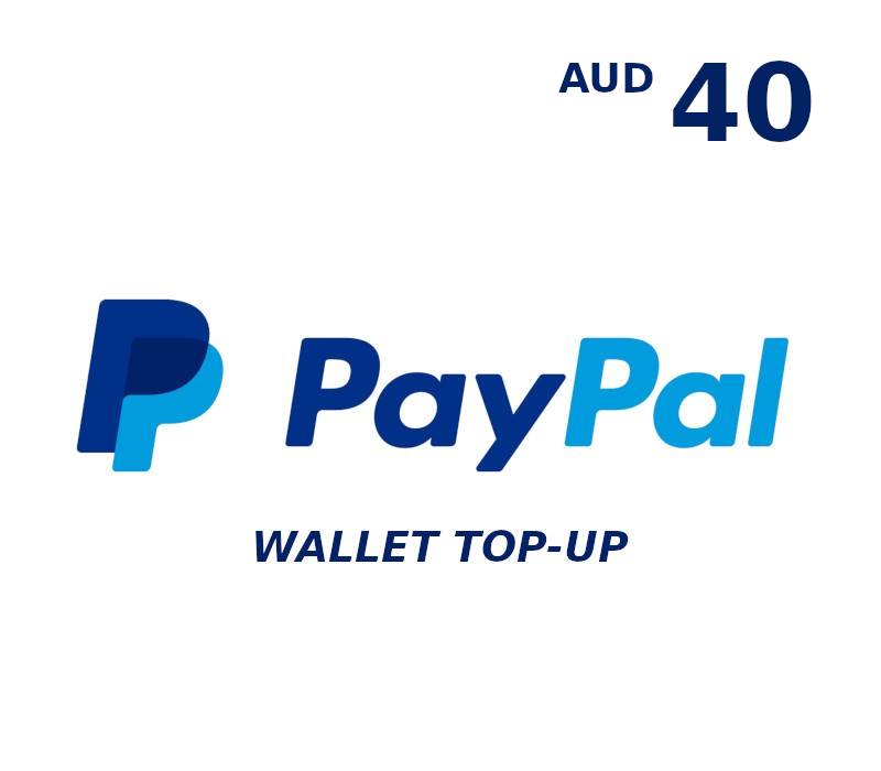 PayPal Wallet AUD 40 Top Up cover art