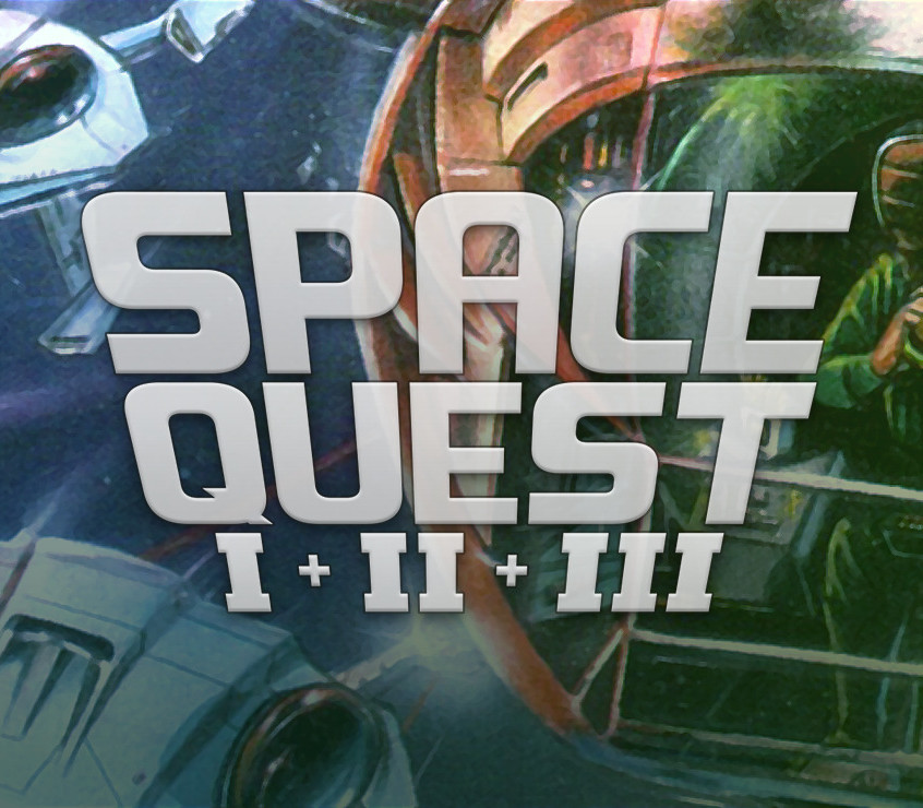 Space Quest 1+2+3 cover art