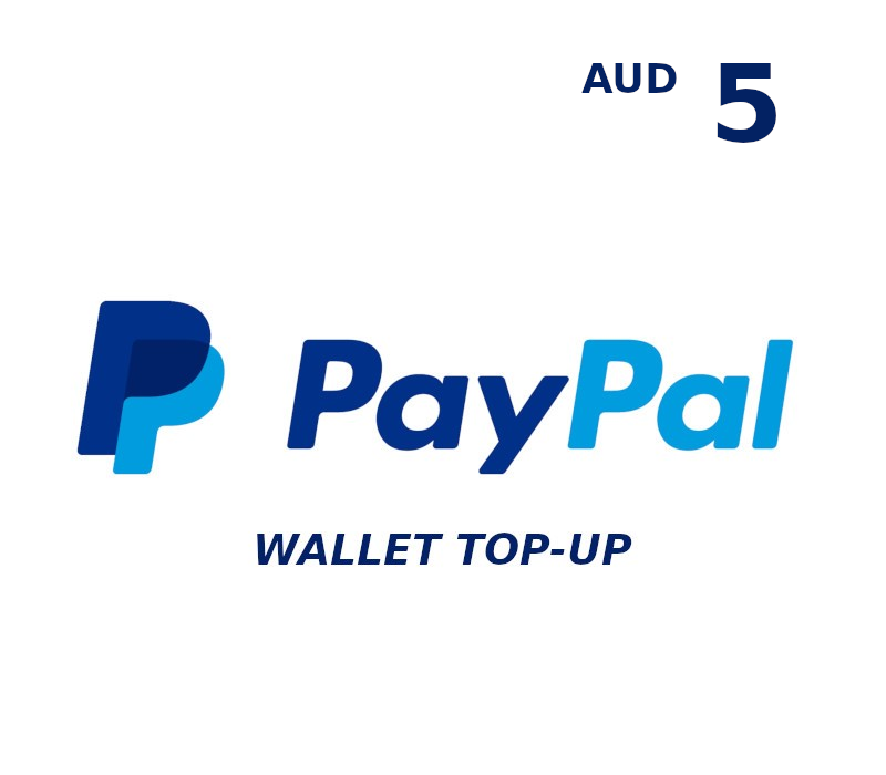 PayPal Wallet AUD 5 Top Up cover art