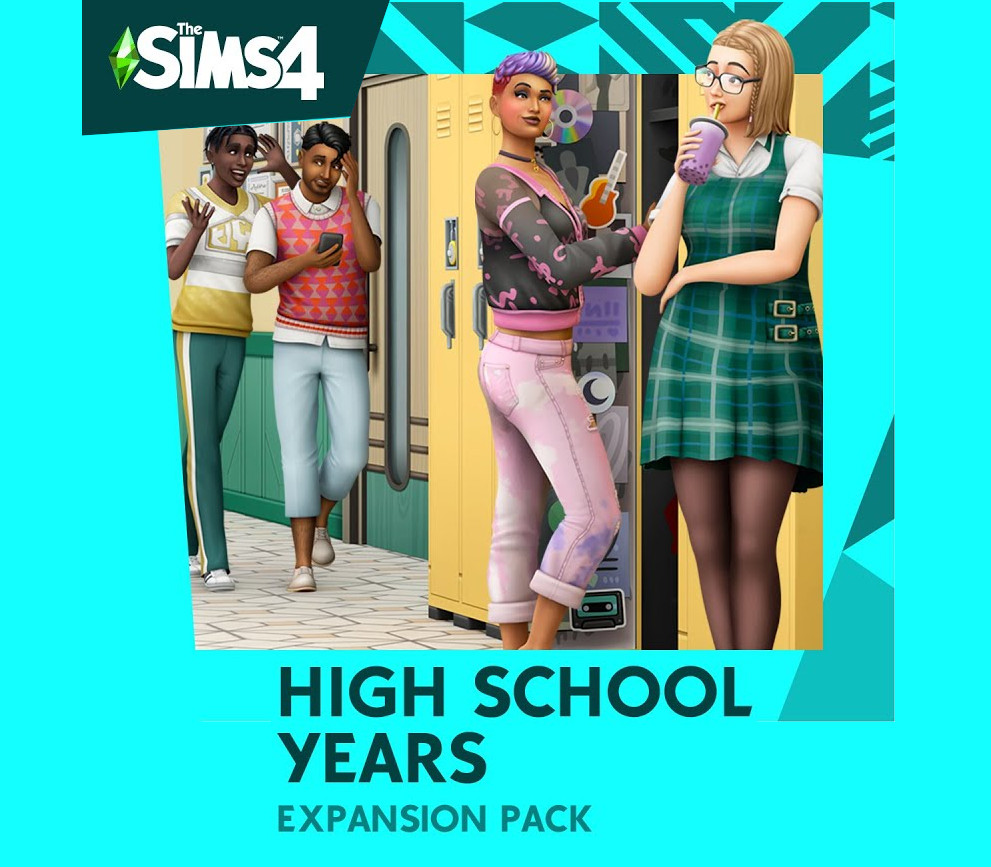 The Sims 4 - High School Years DLC cover art
