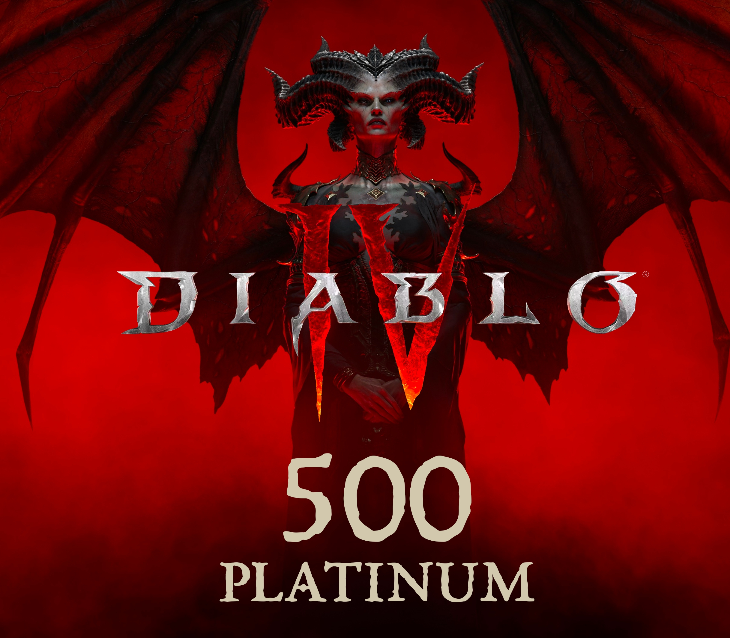 Diablo IV - 500 Platinum Voucher cover art